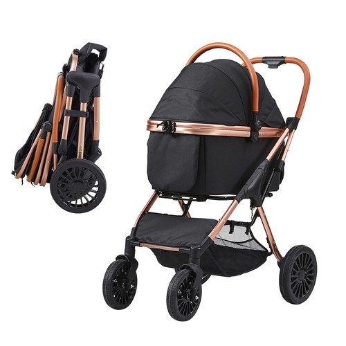 Pet stroller wheels dog - stroller,