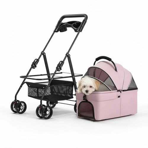 Pet stroller detachable - 3-in-1,